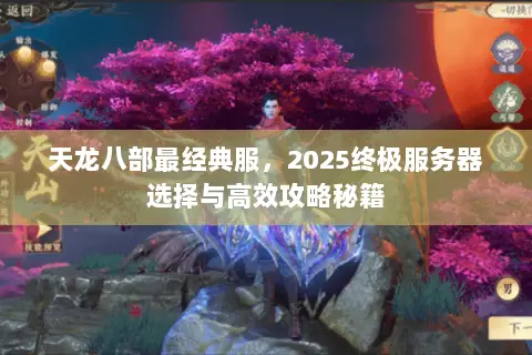 天龙八部最经典服，2025终极服务器选择与高效攻略秘籍