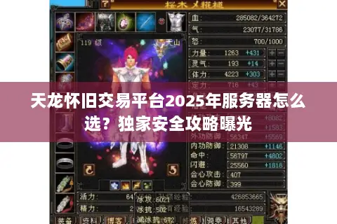 天龙怀旧交易平台2025年服务器怎么选？独家安全攻略曝光