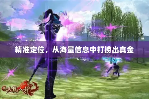 精准定位,从海量信息中打捞出真金 精准定位,从海量信息中打捞出真金