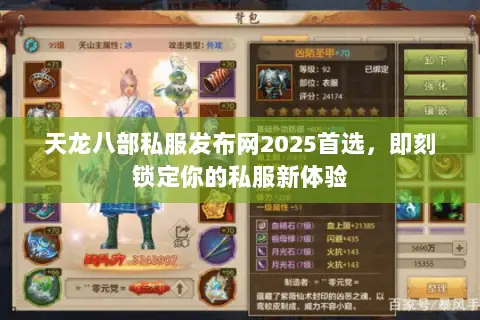 天龙八部私服发布网2025首选，即刻锁定你的私服新体验