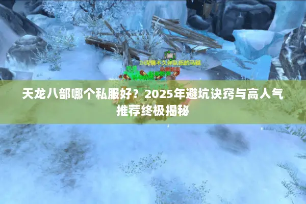 天龙八部哪个私服好?2025年避坑诀窍与高人气推荐终极揭秘 天龙八部哪个私服好?2025年避坑诀窍与高人气推荐终极揭秘