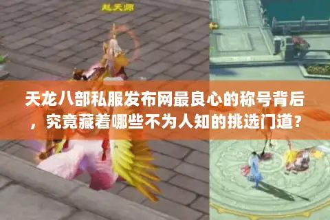 天龙八部私服发布网最良心的称号背后,究竟藏着哪些不为人知的挑选门道? 天龙八部私服发布网最良心的称号背后,究竟藏着哪些不为人知的挑选门道?