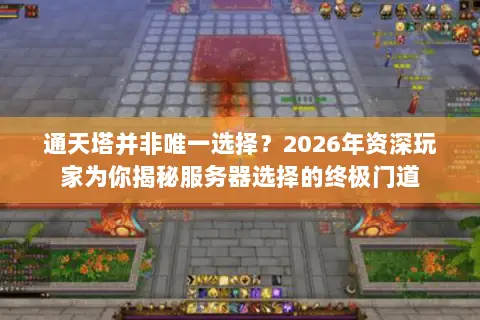 通天塔并非唯一选择？2026年资深玩家为你揭秘服务器选择的终极门道