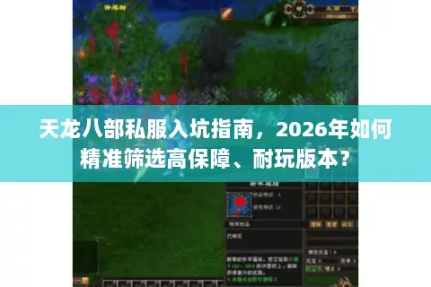 天龙八部私服入坑指南,2026年如何精准筛选高保障、耐玩版本? 天龙八部私服入坑指南,2026年如何精准筛选高保障、耐玩版本?