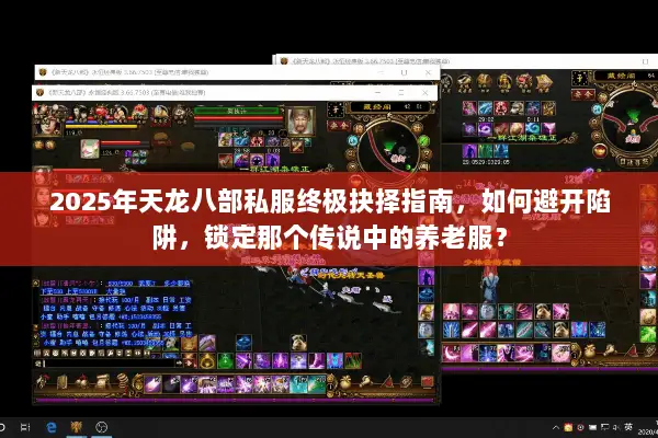 2025年天龙八部私服终极抉择指南,如何避开陷阱,锁定那个传说中的养老服? 2025年天龙八部私服终极抉择指南,如何避开陷阱,锁定那个传说中的养老服?
