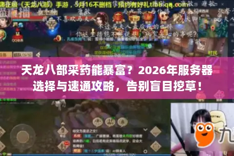 天龙八部采药能暴富?2026年服务器选择与速通攻略,告别盲目挖草! 天龙八部采药能暴富?2026年服务器选择与速通攻略,告别盲目挖草!