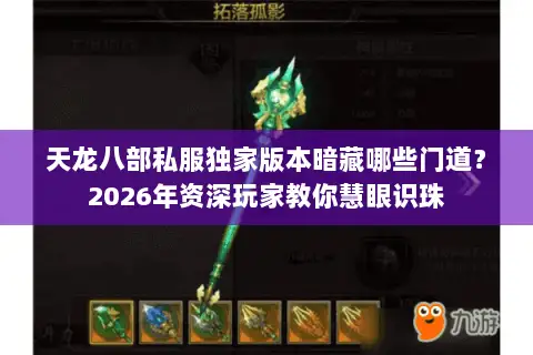 天龙八部私服独家版本暗藏哪些门道？2026年资深玩家教你慧眼识珠