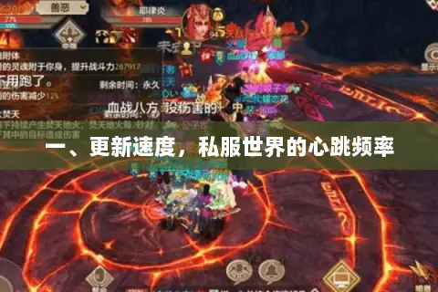 一、更新速度,私服世界的心跳频率 一、更新速度,私服世界的心跳频率
