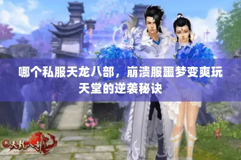 哪个私服天龙八部,崩溃服噩梦变爽玩天堂的逆袭秘诀 哪个私服天龙八部,崩溃服噩梦变爽玩天堂的逆袭秘诀