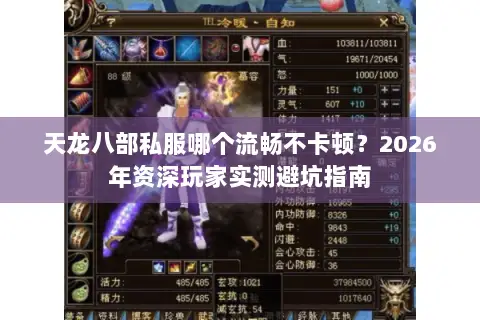 天龙八部私服哪个流畅不卡顿?2026年资深玩家实测避坑指南 天龙八部私服哪个流畅不卡顿?2026年资深玩家实测避坑指南
