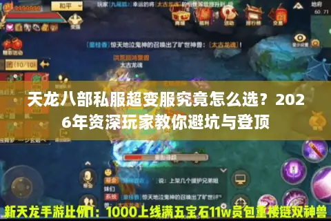 天龙八部私服超变服究竟怎么选?2026年资深玩家教你避坑与登顶 天龙八部私服超变服究竟怎么选?2026年资深玩家教你避坑与登顶