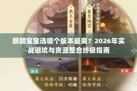 麒麟宝宝选哪个版本最爽？2026年实战避坑与资源整合终极指南