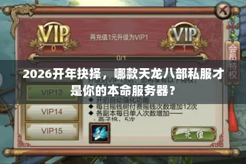 2026开年抉择,哪款天龙八部私服才是你的本命服务器? 2026开年抉择,哪款天龙八部私服才是你的本命服务器?