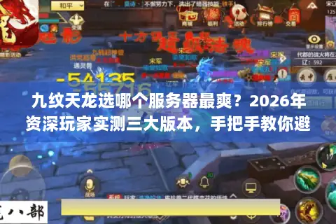 九纹天龙选哪个服务器最爽?2026年资深玩家实测三大版本,手把手教你避坑速成 九纹天龙选哪个服务器最爽?2026年资深玩家实测三大版本,手把手教你避坑速成