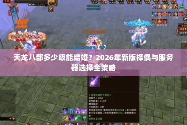 天龙八部多少级能结婚?2026年新版择偶与服务器选择全策略 天龙八部多少级能结婚?2026年新版择偶与服务器选择全策略