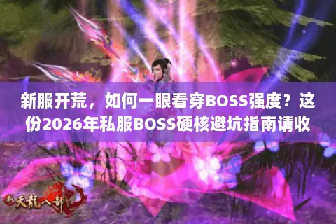 新服开荒，如何一眼看穿BOSS强度？这份2026年私服BOSS硬核避坑指南请收好