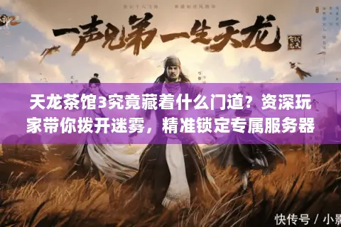 天龙茶馆3究竟藏着什么门道？资深玩家带你拨开迷雾，精准锁定专属服务器