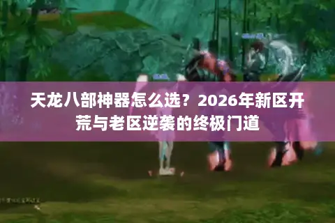天龙八部神器怎么选？2026年新区开荒与老区逆袭的终极门道