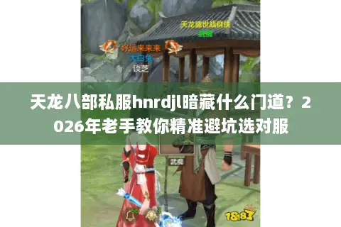 天龙八部私服hnrdjl暗藏什么门道?2026年老手教你精准避坑选对服 天龙八部私服hnrdjl暗藏什么门道?2026年老手教你精准避坑选对服