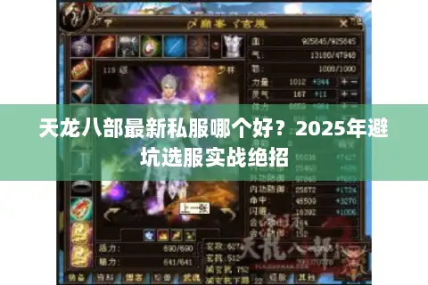 天龙八部最新私服哪个好?2025年避坑选服实战绝招 天龙八部最新私服哪个好?2025年避坑选服实战绝招