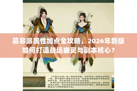 慕容派属性加点全攻略，2026年新版如何打造战场幽灵与副本核心？
