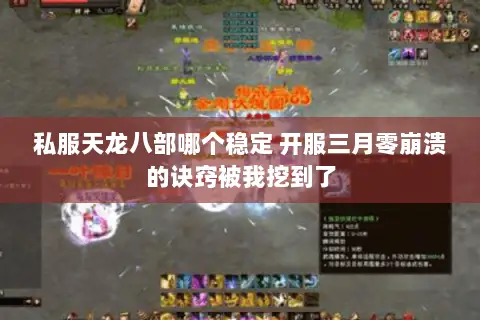 私服天龙八部哪个稳定 开服三月零崩溃的诀窍被我挖到了 私服天龙八部哪个稳定 开服三月零崩溃的诀窍被我挖到了