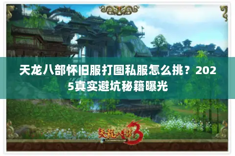 天龙八部怀旧服打图私服怎么挑?2025真实避坑秘籍曝光 天龙八部怀旧服打图私服怎么挑?2025真实避坑秘籍曝光