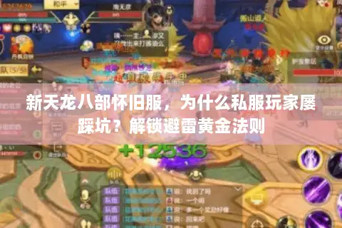 新天龙八部怀旧服,为什么私服玩家屡踩坑?解锁避雷黄金法则 新天龙八部怀旧服,为什么私服玩家屡踩坑?解锁避雷黄金法则