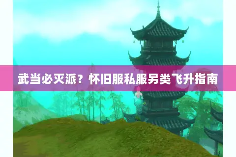 武当必灭派？怀旧服私服另类飞升指南