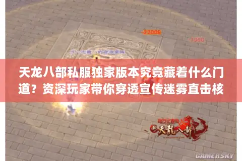 天龙八部私服独家版本究竟藏着什么门道?资深玩家带你穿透宣传迷雾直击核心 天龙八部私服独家版本究竟藏着什么门道?资深玩家带你穿透宣传迷雾直击核心