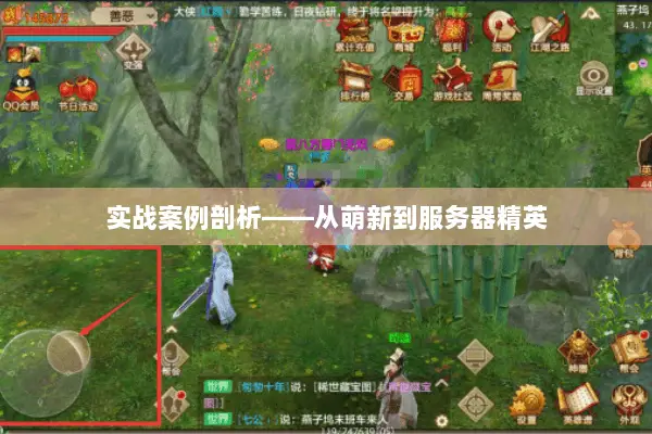 实战案例剖析——从萌新到服务器精英 实战案例剖析——从萌新到服务器精英