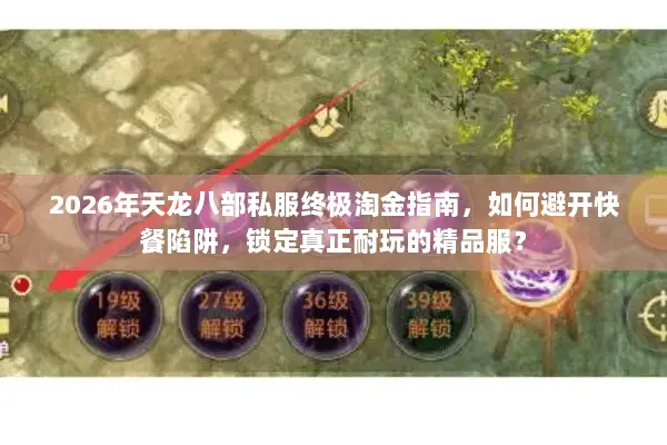 2026年天龙八部私服终极淘金指南,如何避开快餐陷阱,锁定真正耐玩的精品服? 2026年天龙八部私服终极淘金指南,如何避开快餐陷阱,锁定真正耐玩的精品服?
