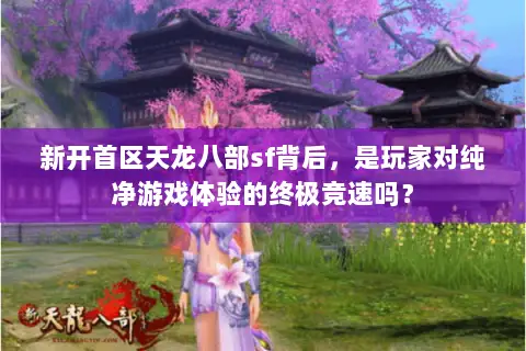 新开首区天龙八部sf背后,是玩家对纯净游戏体验的终极竞速吗? 新开首区天龙八部sf背后,是玩家对纯净游戏体验的终极竞速吗?