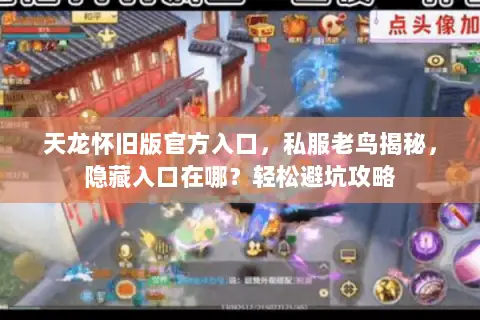 天龙怀旧版官方入口,私服老鸟揭秘,隐藏入口在哪?轻松避坑攻略 天龙怀旧版官方入口,私服老鸟揭秘,隐藏入口在哪?轻松避坑攻略