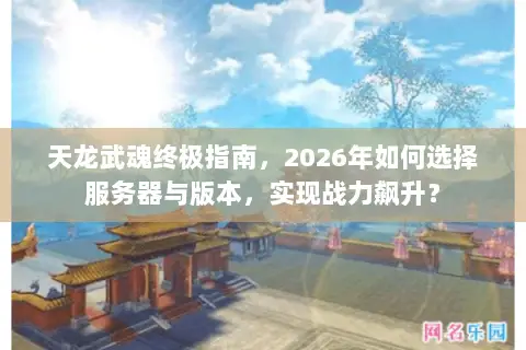 天龙武魂终极指南，2026年如何选择服务器与版本，实现战力飙升？