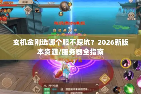 玄机金刚选哪个服不踩坑？2026新版本资源/服务器全指南