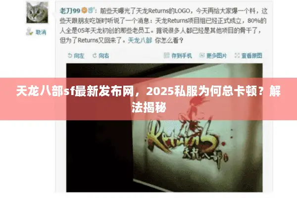 天龙八部sf最新发布网,2025私服为何总卡顿?解法揭秘 天龙八部sf最新发布网,2025私服为何总卡顿?解法揭秘