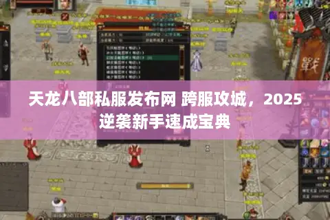 天龙八部私服发布网 跨服攻城,2025逆袭新手速成宝典 天龙八部私服发布网 跨服攻城,2025逆袭新手速成宝典