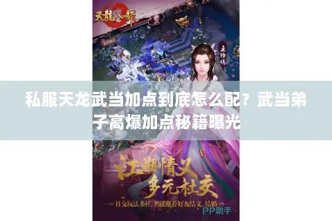 私服天龙武当加点到底怎么配?武当弟子高爆加点秘籍曝光 私服天龙武当加点到底怎么配?武当弟子高爆加点秘籍曝光