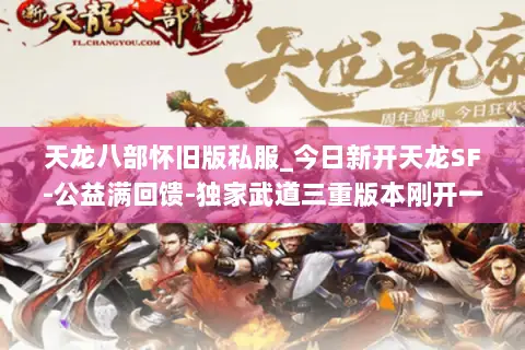 天龙八部怀旧版私服_今日新开天龙SF-公益满回馈-独家武道三重版本刚开一秒