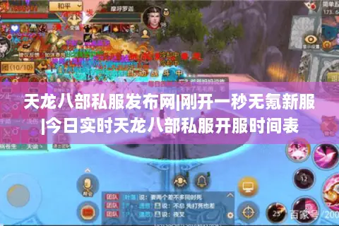 天龙八部私服发布网|刚开一秒无氪新服|今日实时天龙八部私服开服时间表