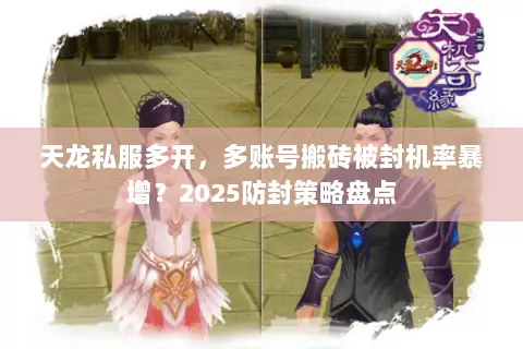 天龙私服多开，多账号搬砖被封机率暴增？2025防封策略盘点
