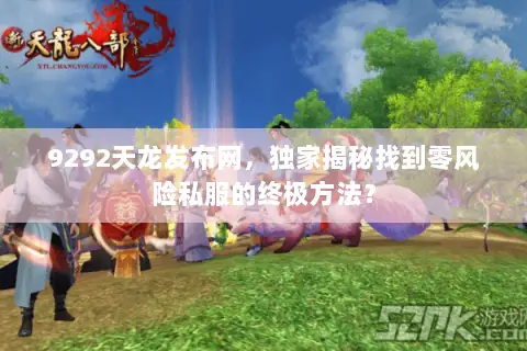 9292天龙发布网，独家揭秘找到零风险私服的终极方法？