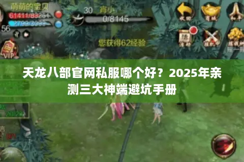 天龙八部官网私服哪个好?2025年亲测三大神端避坑手册 天龙八部官网私服哪个好?2025年亲测三大神端避坑手册