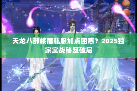 天龙八部峨眉私服加点困惑?2025独家实战秘笈破局 天龙八部峨眉私服加点困惑?2025独家实战秘笈破局