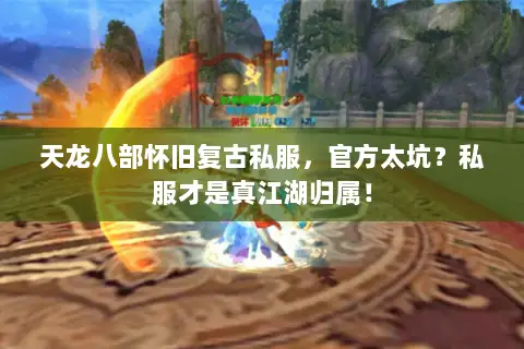 天龙八部怀旧复古私服，官方太坑？私服才是真江湖归属！