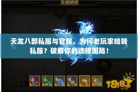 天龙八部私服与官服,为何老玩家暗转私服?破解你的选择困局! 天龙八部私服与官服,为何老玩家暗转私服?破解你的选择困局!