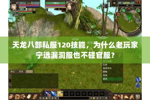 天龙八部私服120技能,为什么老玩家宁选漏洞服也不碰官服? 天龙八部私服120技能,为什么老玩家宁选漏洞服也不碰官服?