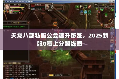 天龙八部私服公会速升秘笈,2025新服0氪上分路线图 天龙八部私服公会速升秘笈,2025新服0氪上分路线图