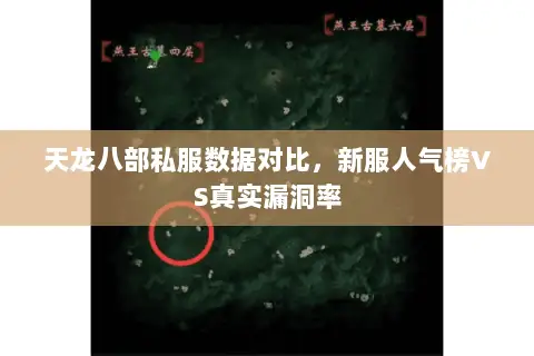 天龙八部私服数据对比，新服人气榜VS真实漏洞率